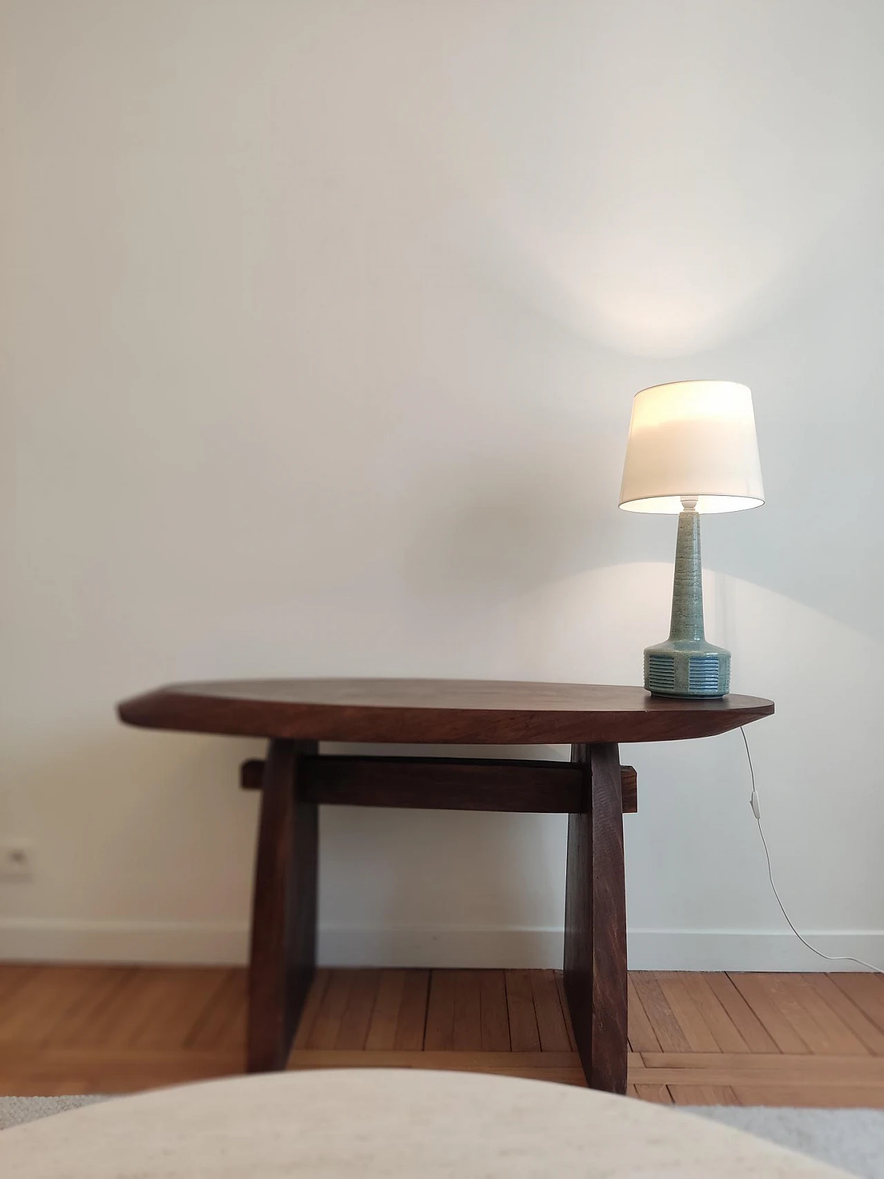 Log console table, 1950s 6