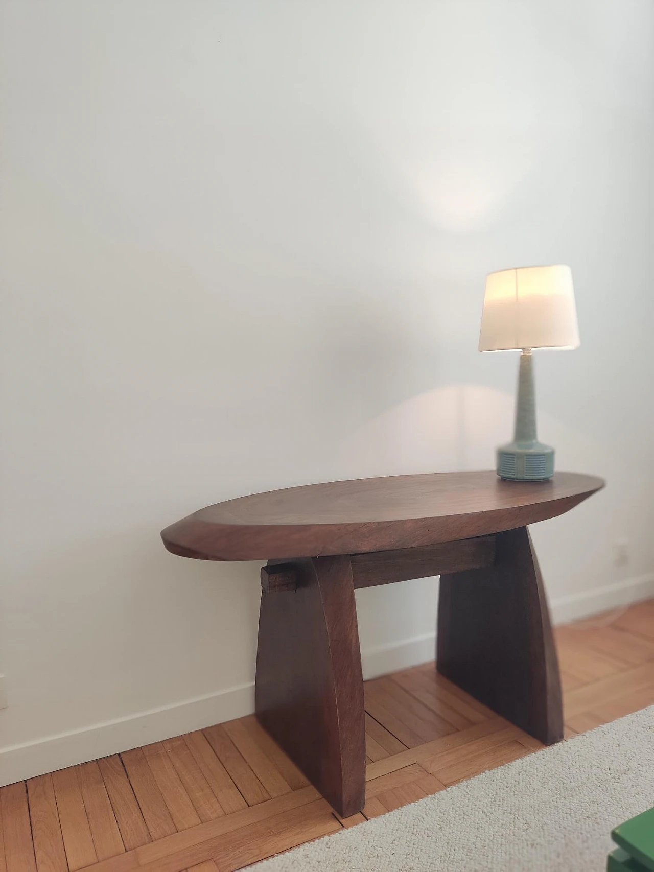 Log console table, 1950s 10