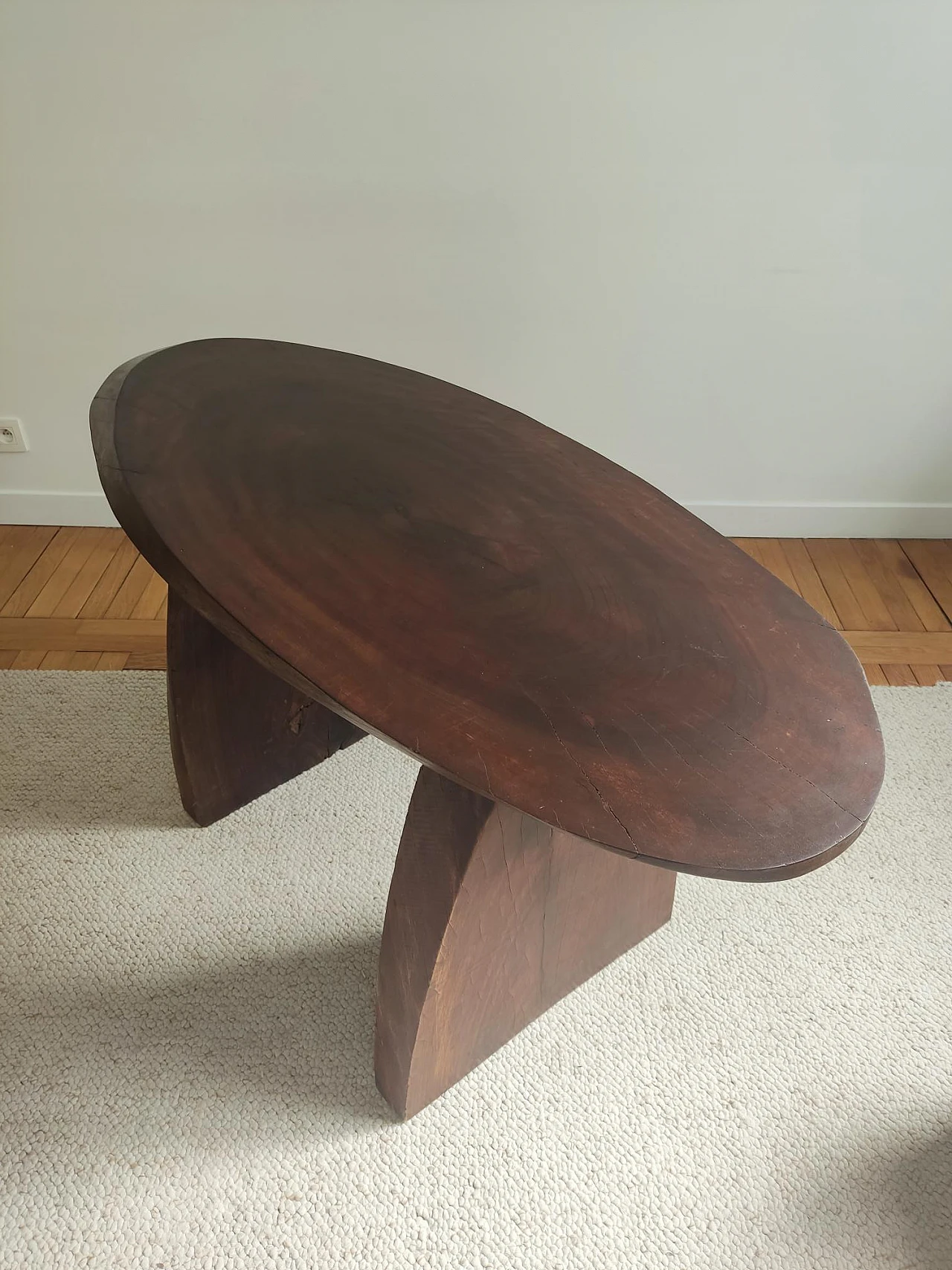 Log console table, 1950s 14