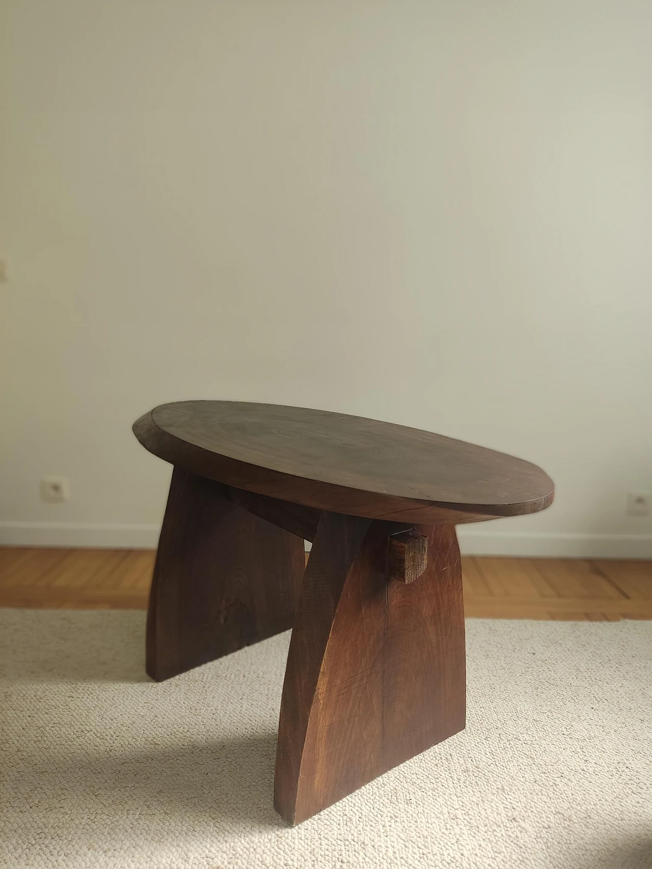 Log console table, 1950s 15