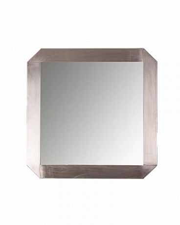 Square wall mirror by Gaetano Sciolari for Valenti, 1970s