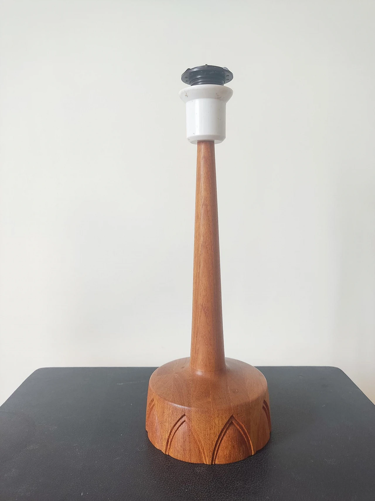 Teak table lamp by AB Stilarmatur Tranås, 1960s 1