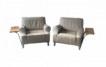 Pair of Lazy Working armchairs by Philippe Starck for Cassina