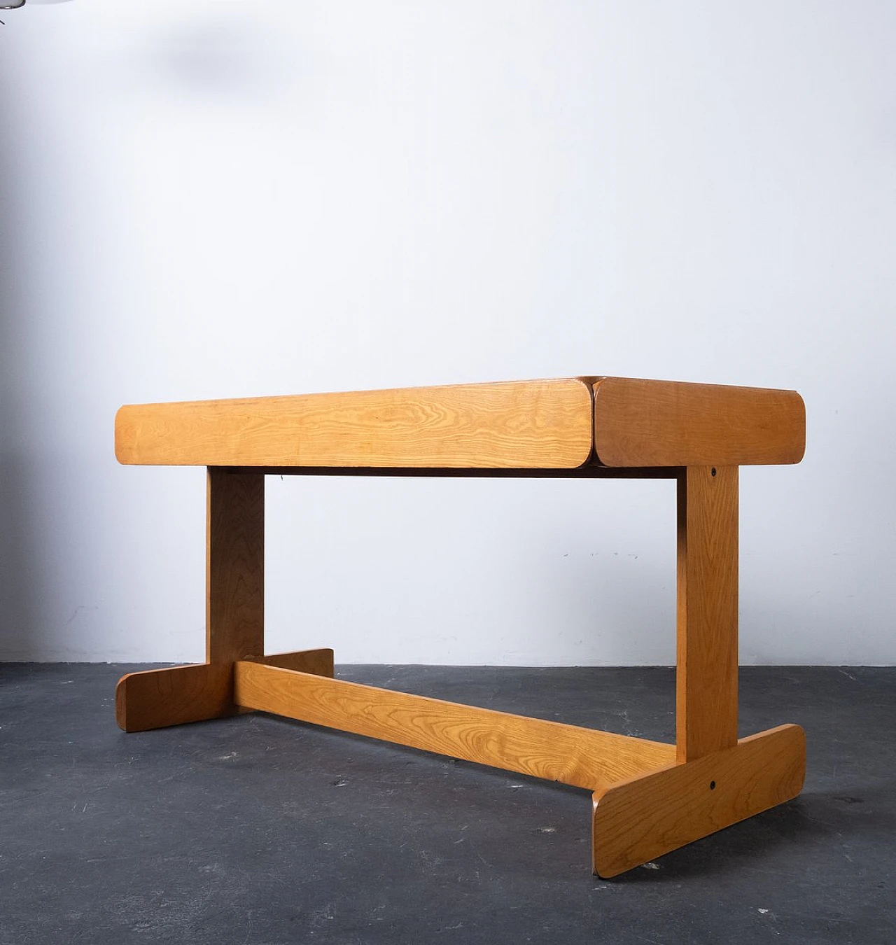 Ash desk by Jan Derk de Vries for Maisa, 1980s 3