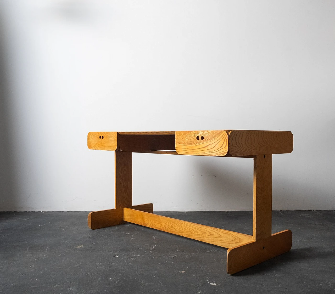 Ash desk by Jan Derk de Vries for Maisa, 1980s 4