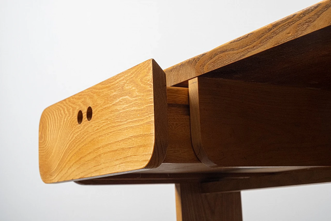 Ash desk by Jan Derk de Vries for Maisa, 1980s 7