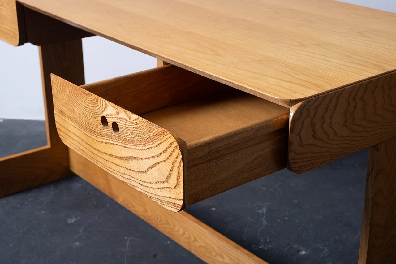 Ash desk by Jan Derk de Vries for Maisa, 1980s 9