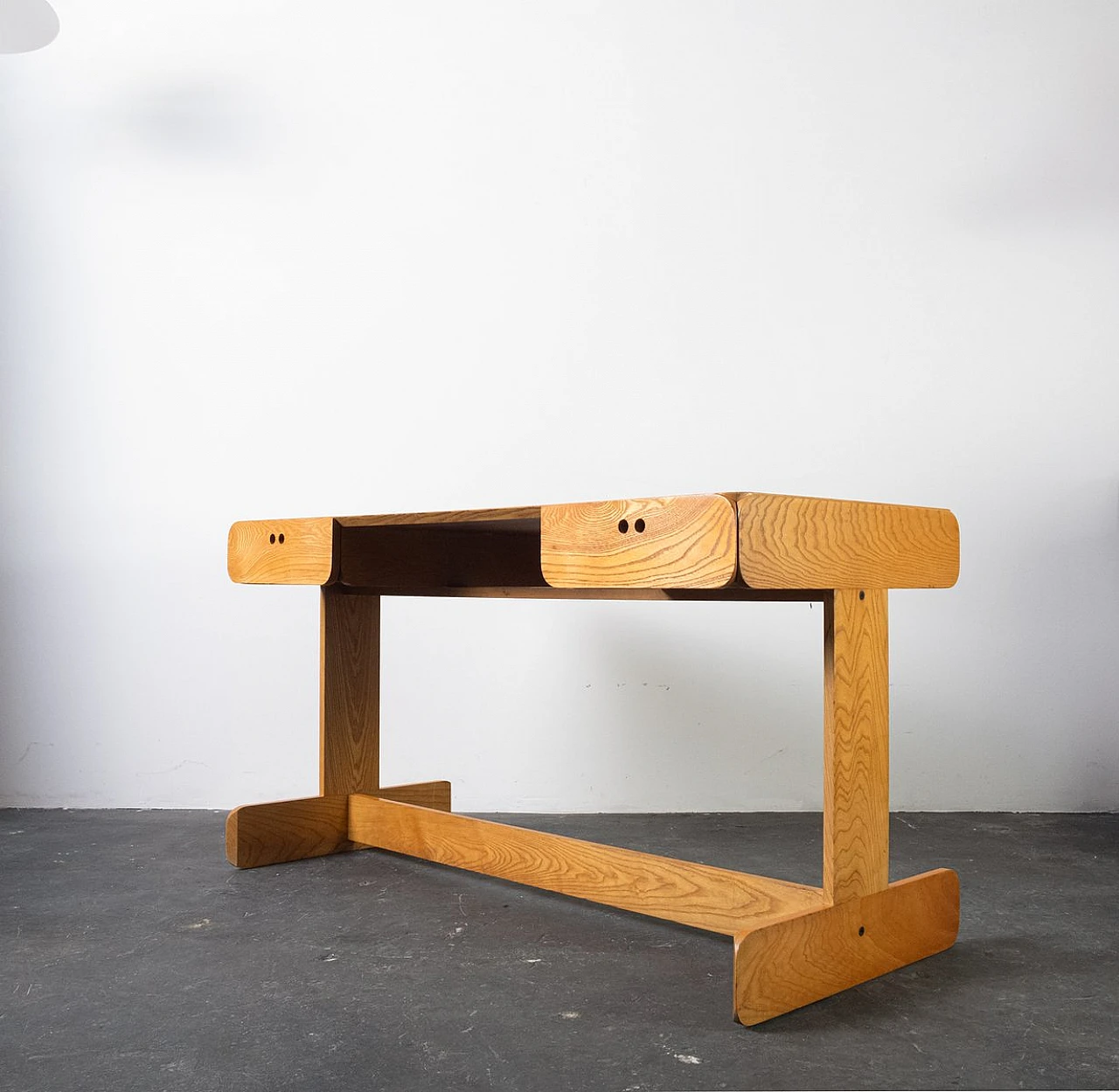 Ash desk by Jan Derk de Vries for Maisa, 1980s 11