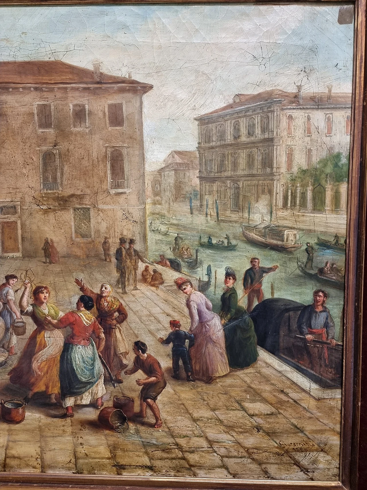 Giacomelli, Chiesa San Stae Venezia, olio su tela, 1888 3