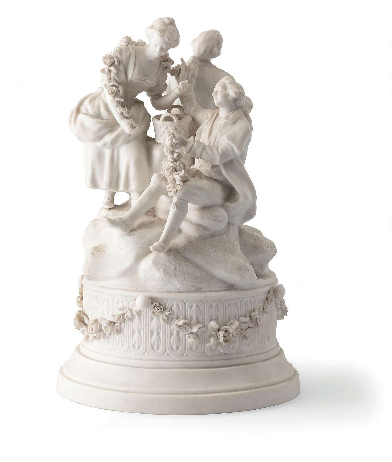 Sevres biscuit sculptural group, 18th century 1