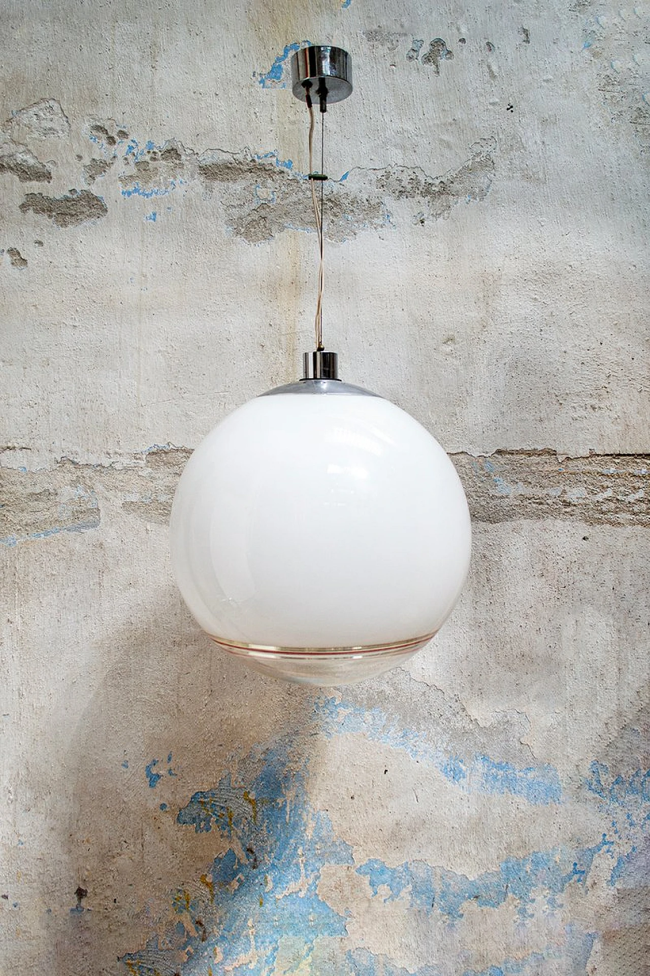 Hanging lamp by Roberto Menghi for Venini, 1980s 1