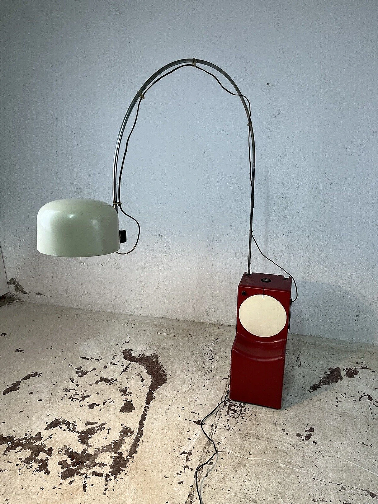 Plastic and metal floor lamp by Joe Colombo, 1960s 15