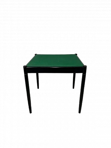 Square wooden game table, 1960s