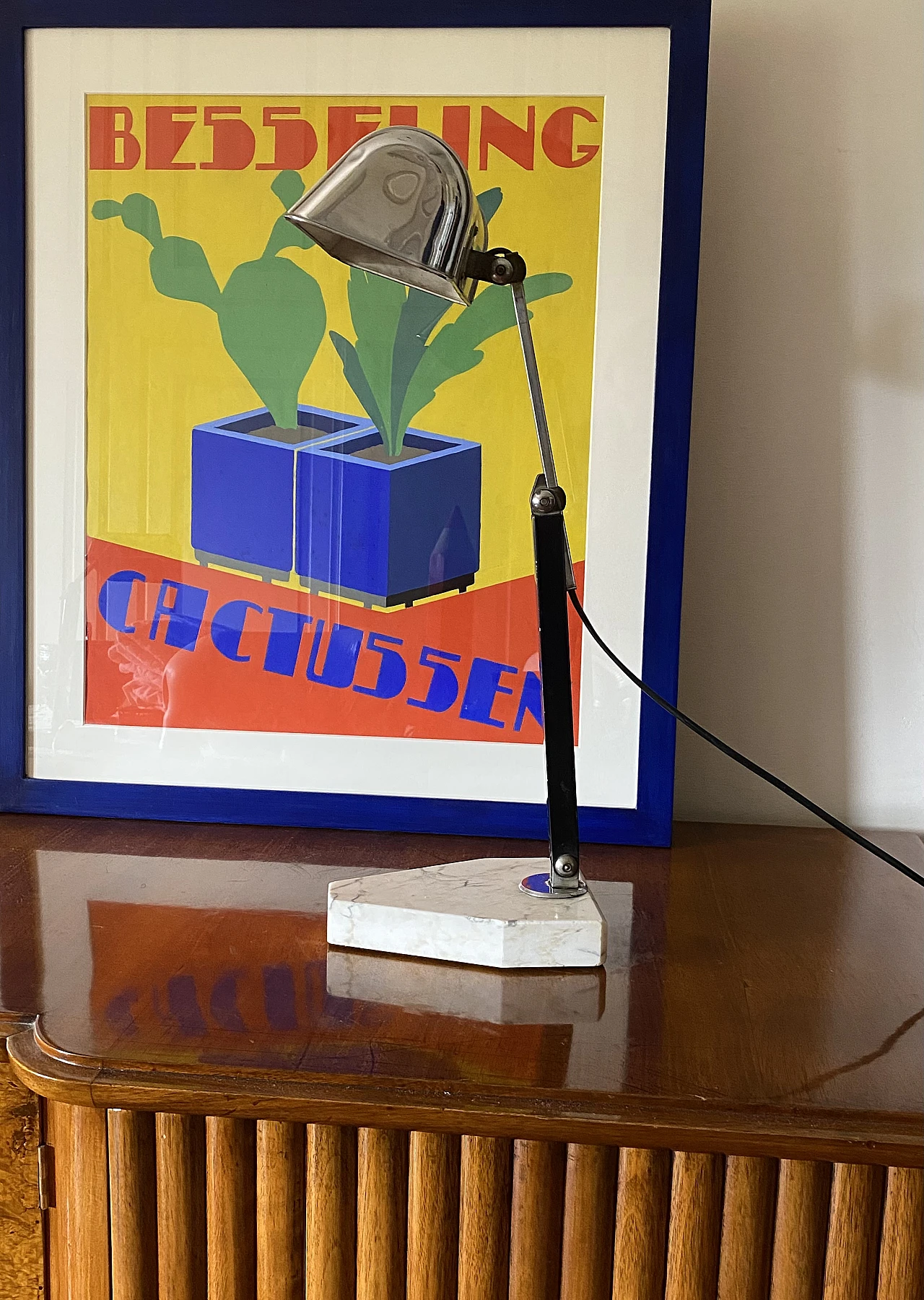 Art Deco desk lamp by Fare France, 1930s 2