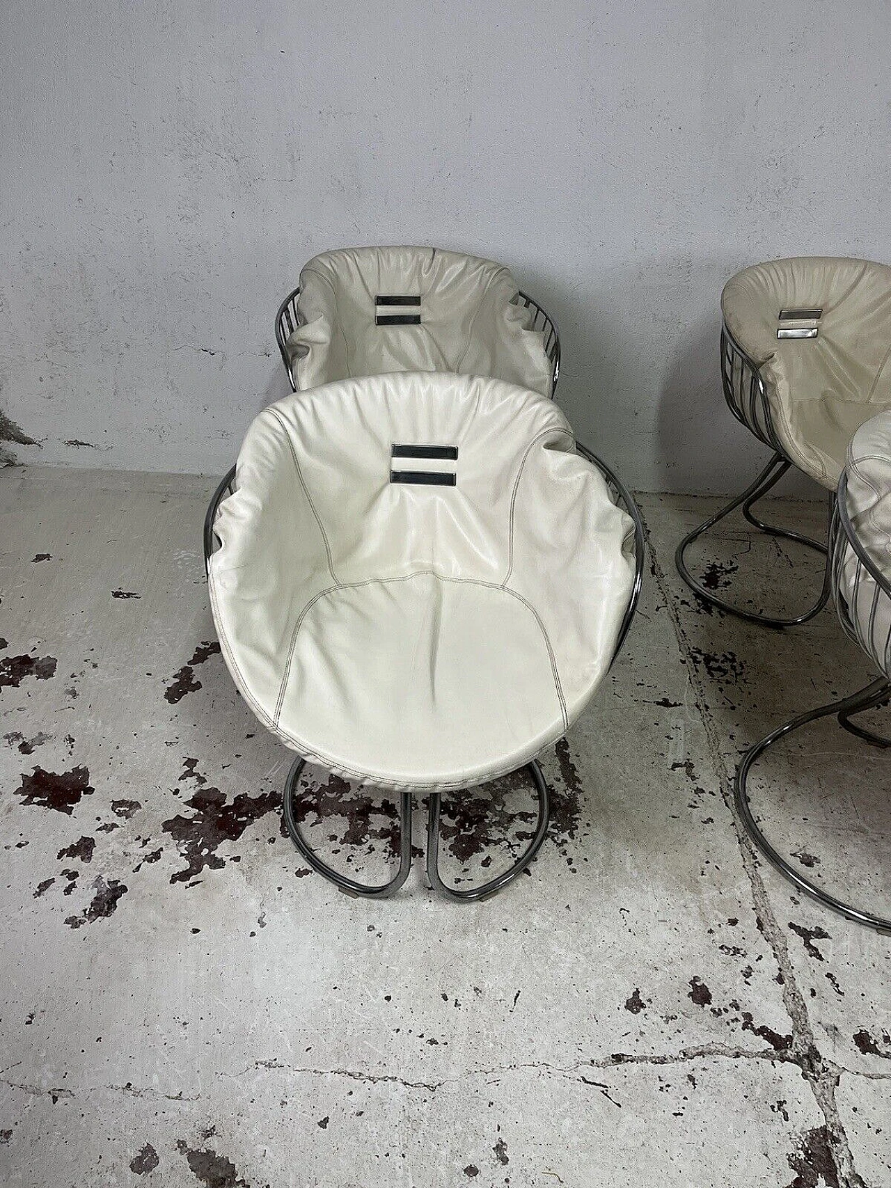 6 Chairs Pan Am by Gastone Rinaldi for Rima, 1970s 6