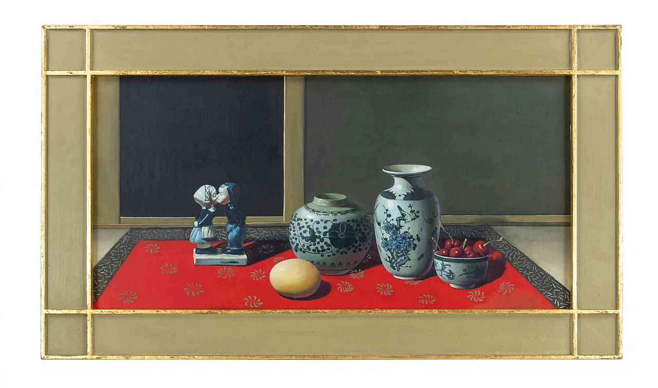 Specchio (Zhang Wei Guang), Vasi e statuette, pittura a olio Anni 2000 1