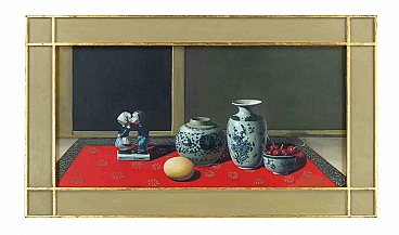 Specchio (Zhang Wei Guang), Vasi e statuette, pittura a olio Anni 2000