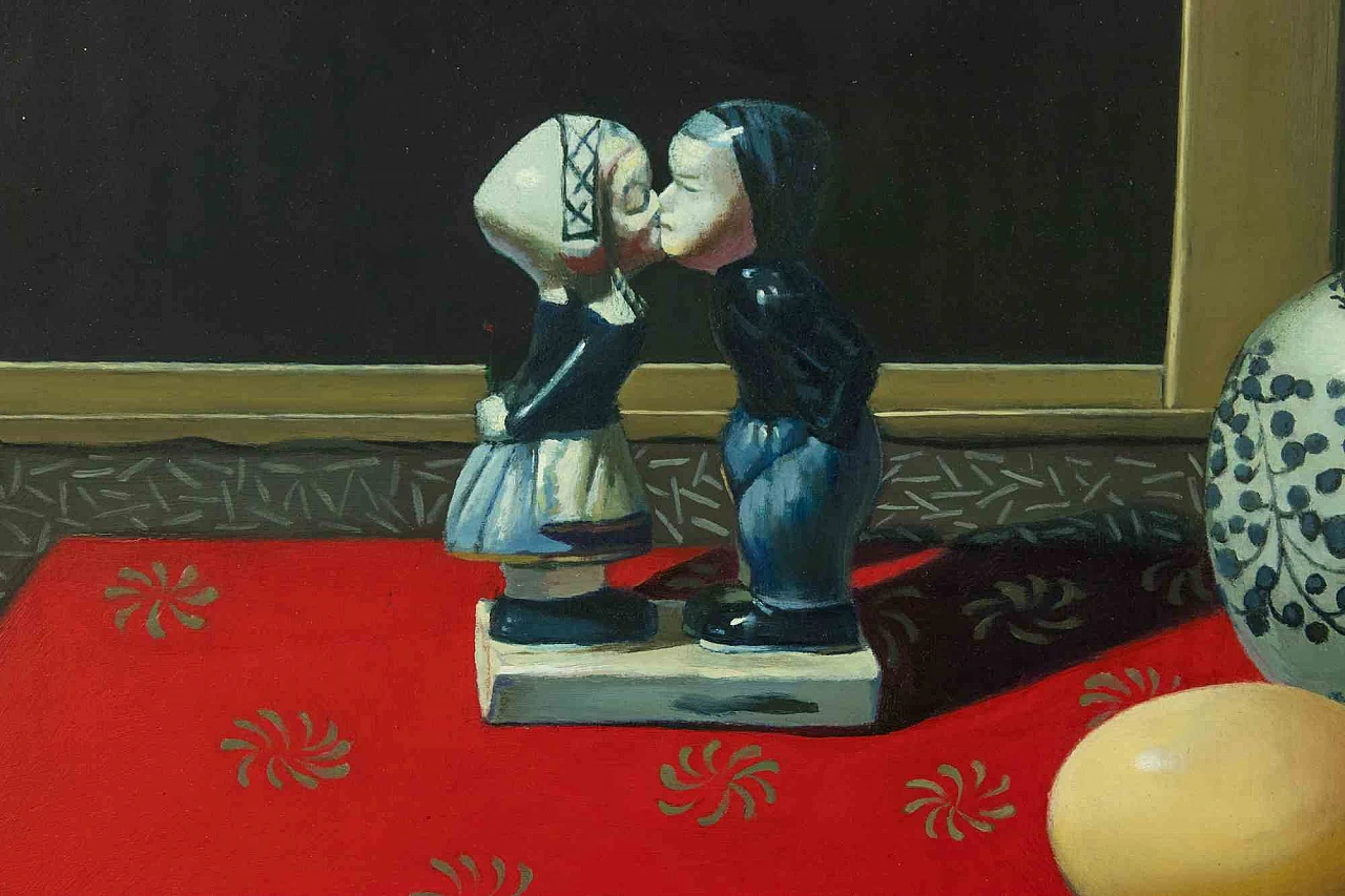 Specchio (Zhang Wei Guang), Vasi e statuette, pittura a olio Anni 2000 3