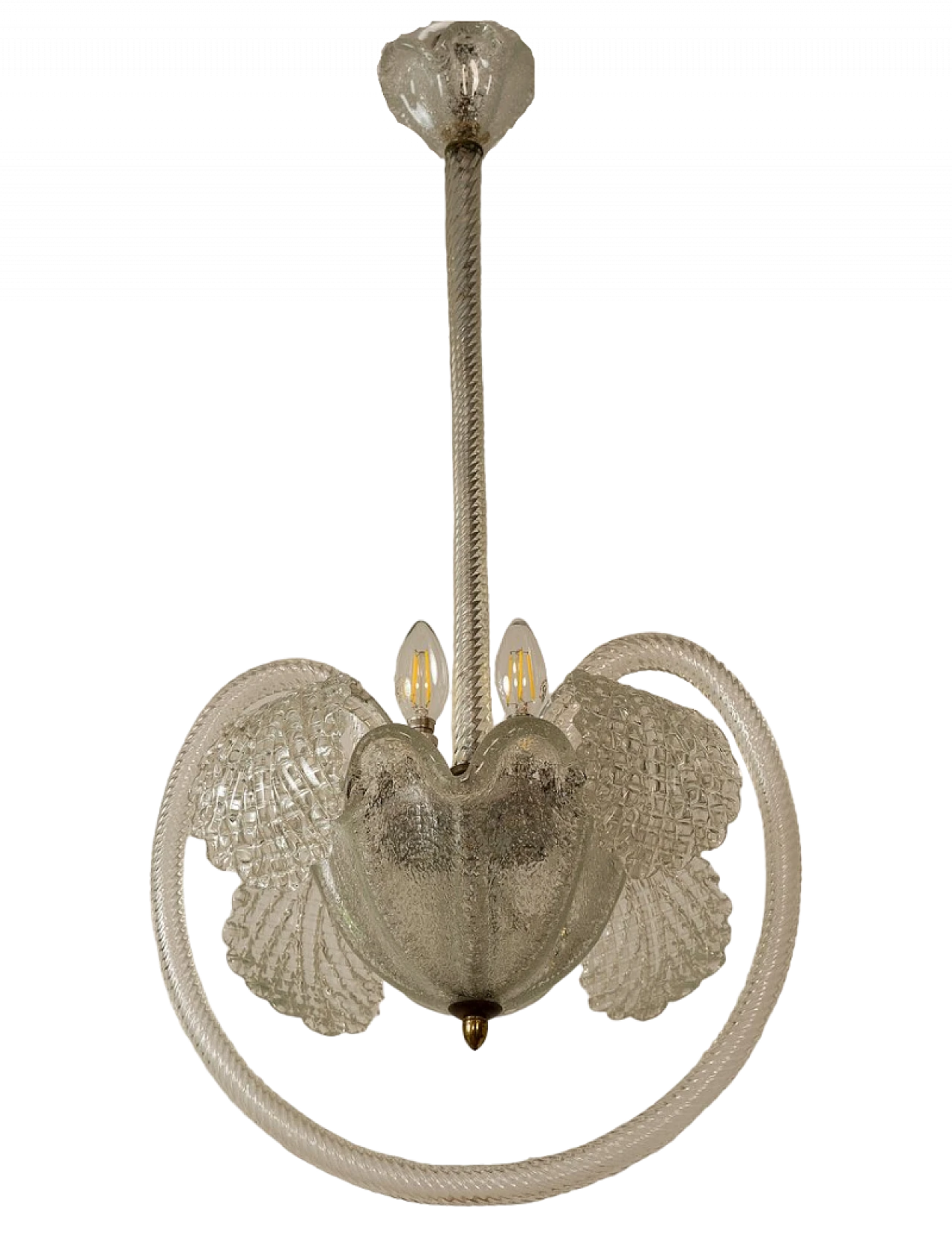 Chandelier by Ercole Barovier for Barovier & Toso, 1940s 12