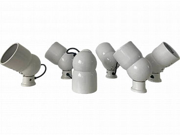 6 Robot wall lights by Elio Martinelli for Martinelli Luce, 1980s