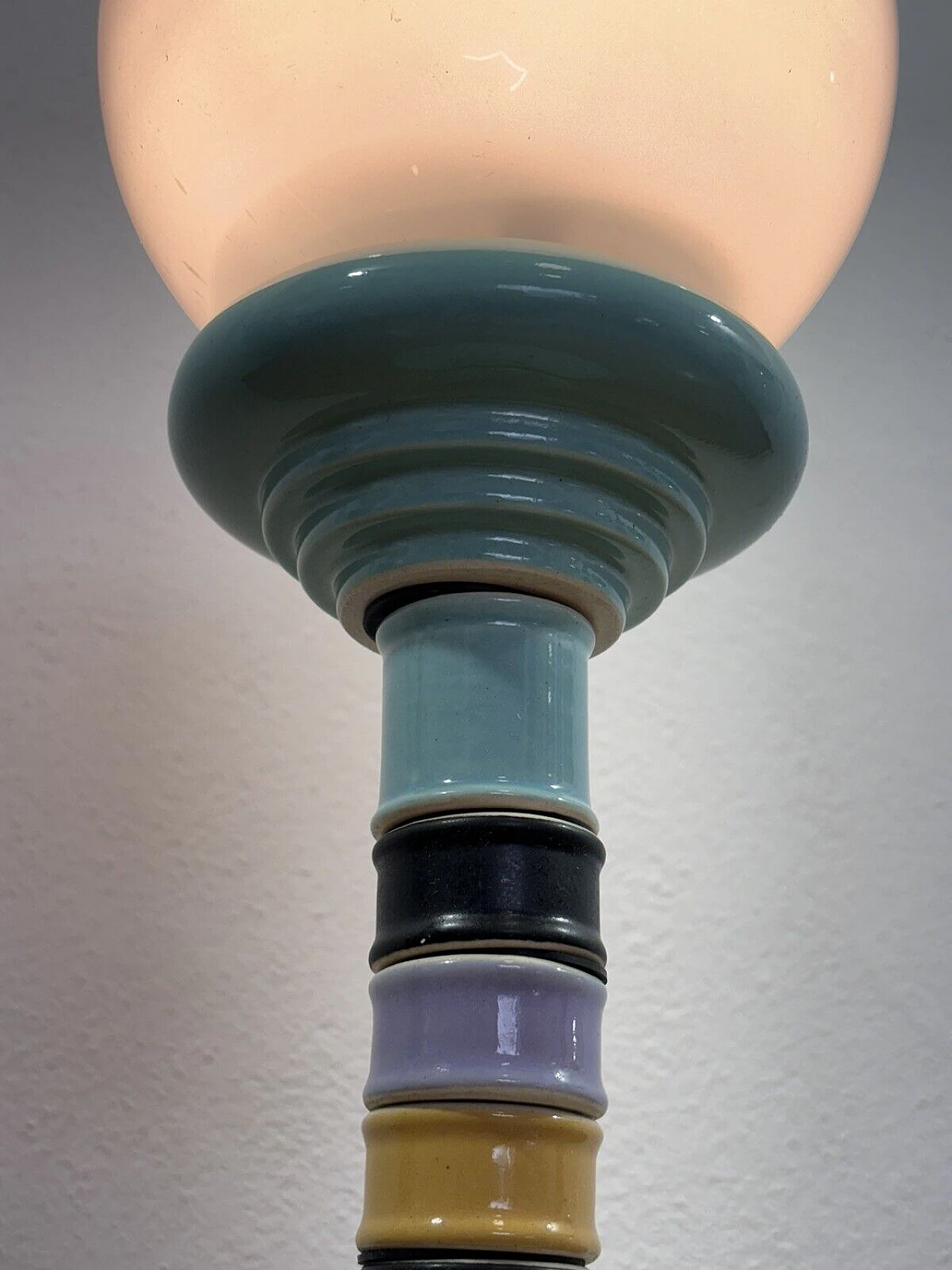 Ceramic table lamp by Franco Bucci, 1970s 5