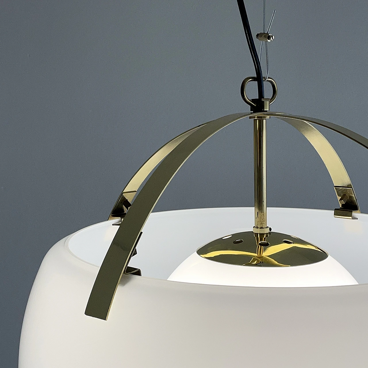 Omega hanging lamp by V. Magistretti for Artemide, 1960s 9