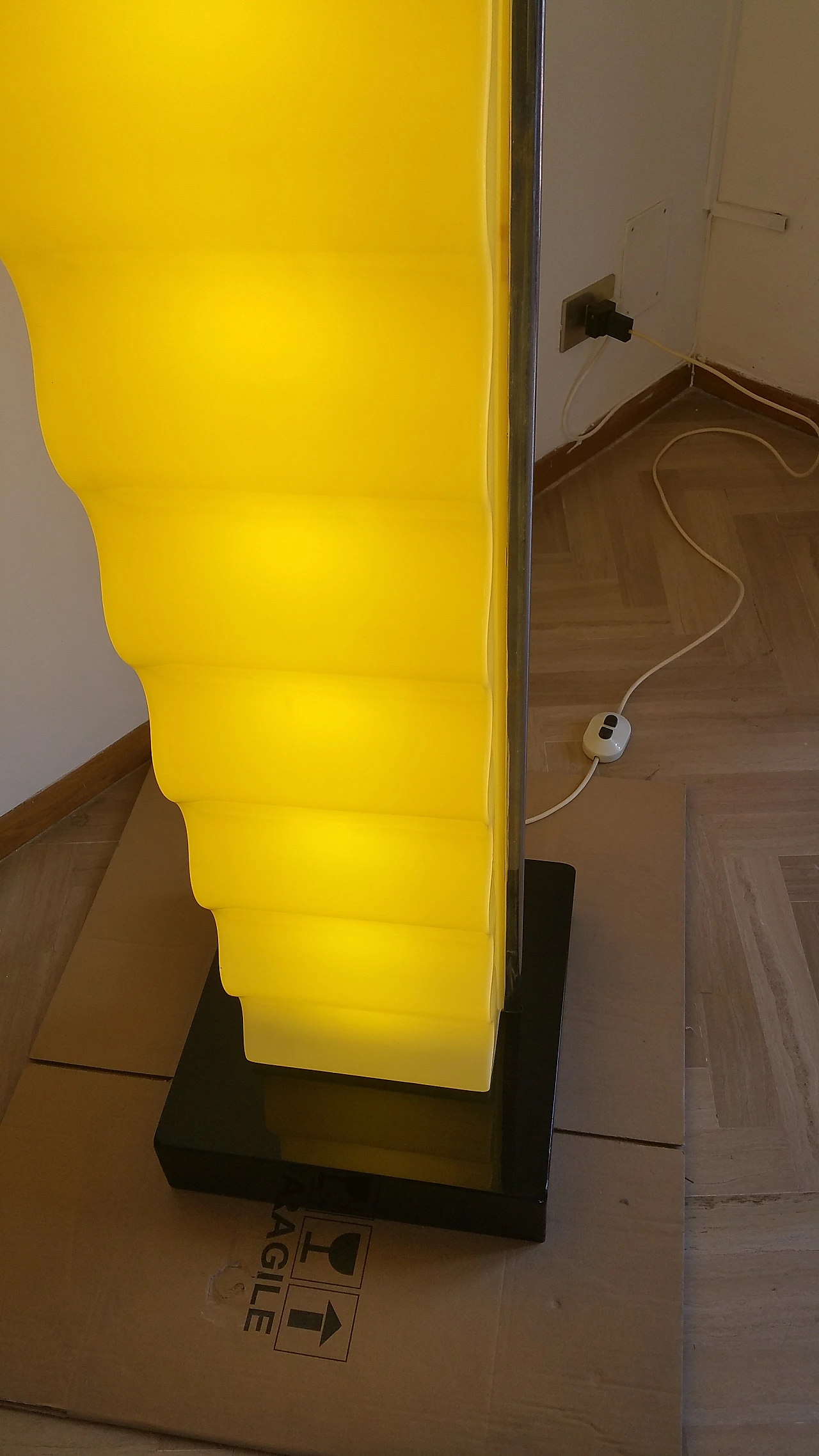 Lampada da terra Cometa di Ettore Sottsass per Design Centre, anni '70 7