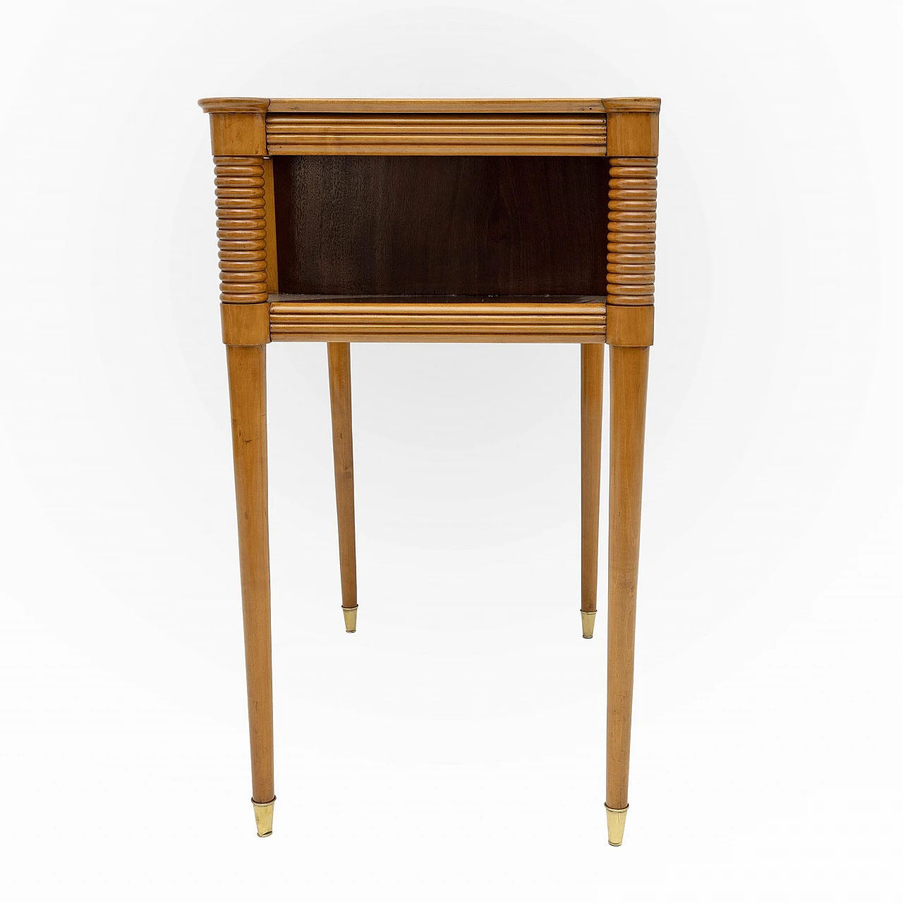 Maple and mahogany console in the style of Pier Luigi Colli, 1950s 6