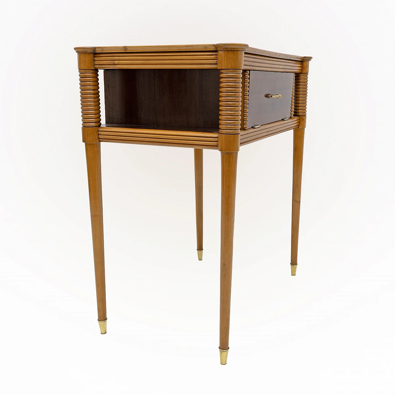 Maple and mahogany console in the style of Pier Luigi Colli, 1950s 7