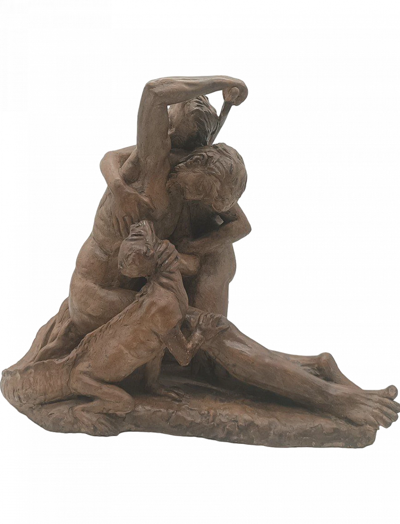 Terracotta sculpture depicting a mythological scene 13