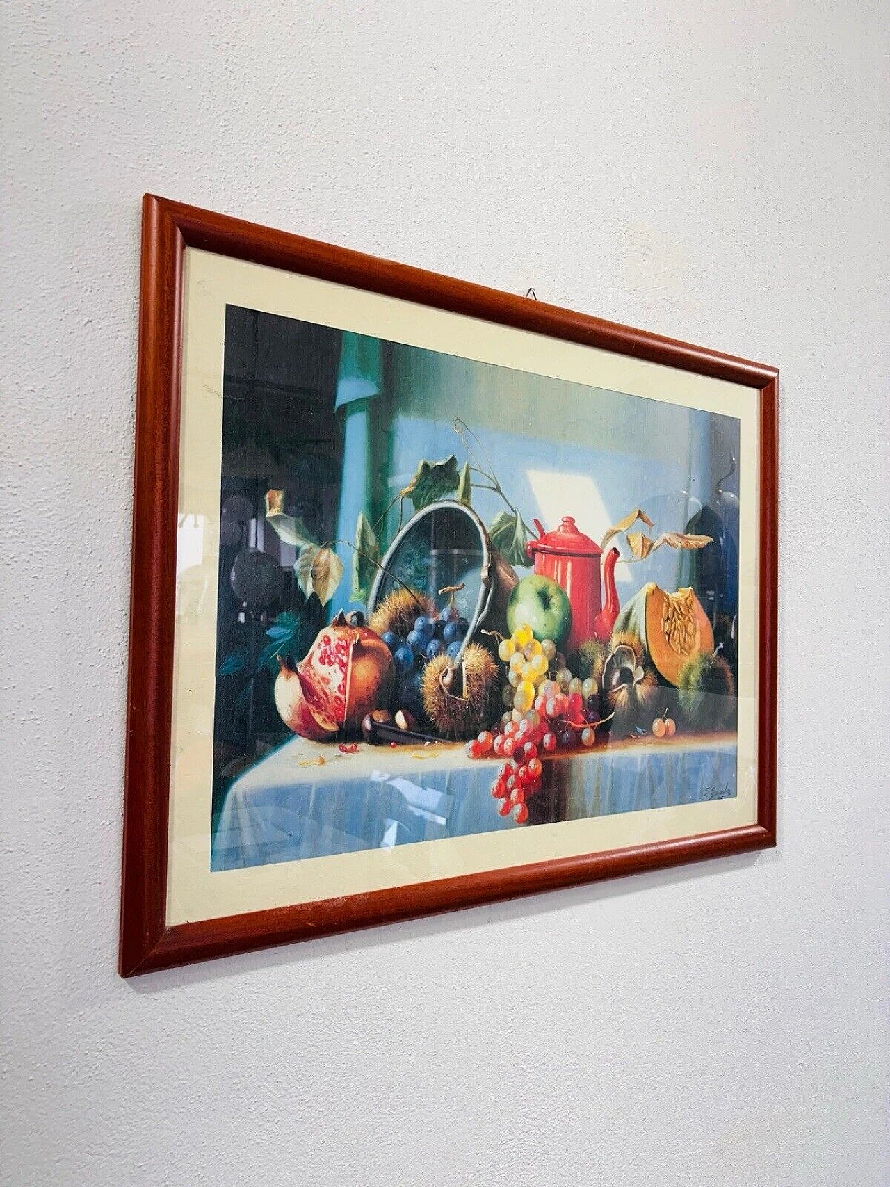 S. Gamba, Still life, mixed media on paper, 1995 2