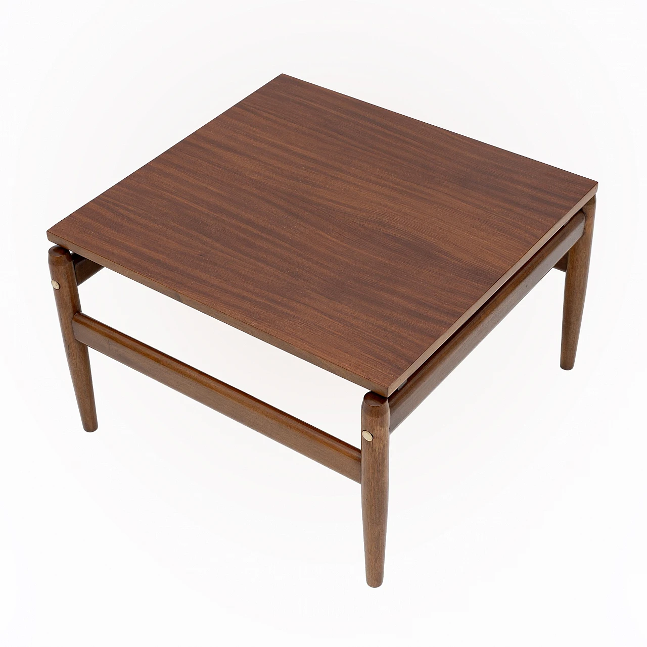 Square poplar coffee table by Ico Parisi, 1960s 5