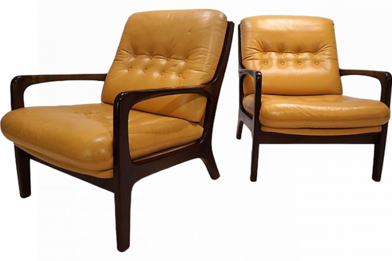 Pair of armchairs by E. Schmidt for Soloform, 1960s 2