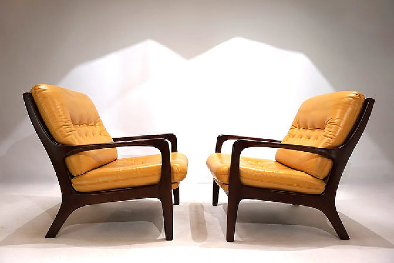 Pair of armchairs by E. Schmidt for Soloform, 1960s 7