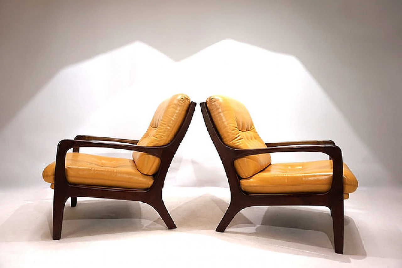 Pair of armchairs by E. Schmidt for Soloform, 1960s 10