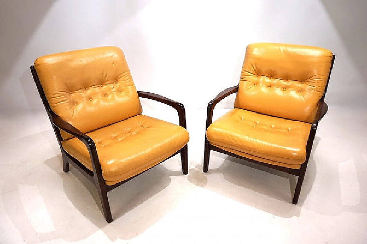 Pair of armchairs by E. Schmidt for Soloform, 1960s 13