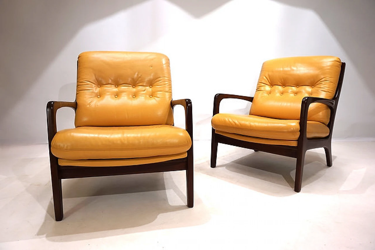 Pair of armchairs by E. Schmidt for Soloform, 1960s 15