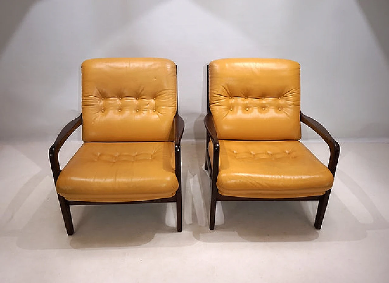 Pair of armchairs by E. Schmidt for Soloform, 1960s 16