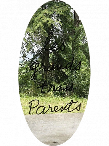 Les Grands Trans-Parents mirror by Man Ray for Simon International