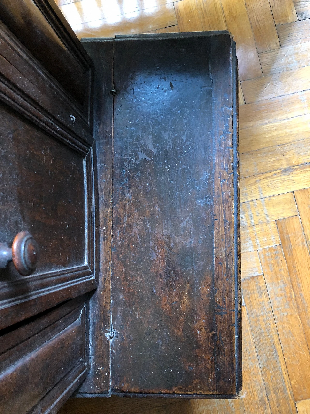 Inginocchiatoio in legno, '600 appartenuto alla Chiesa di Padre Pio 8