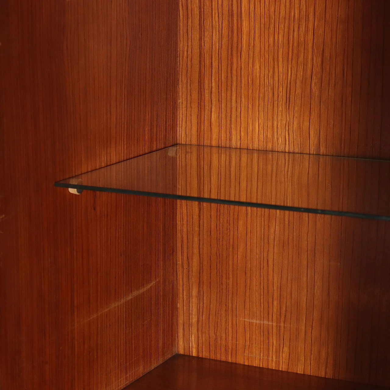 Oak veneered & decorated parchment sideboard by M. Cantù, 1950s 6