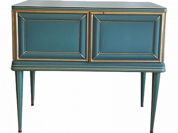 Two-doors sideboard with internal mirrors by Umberto Mascagni, 1950s