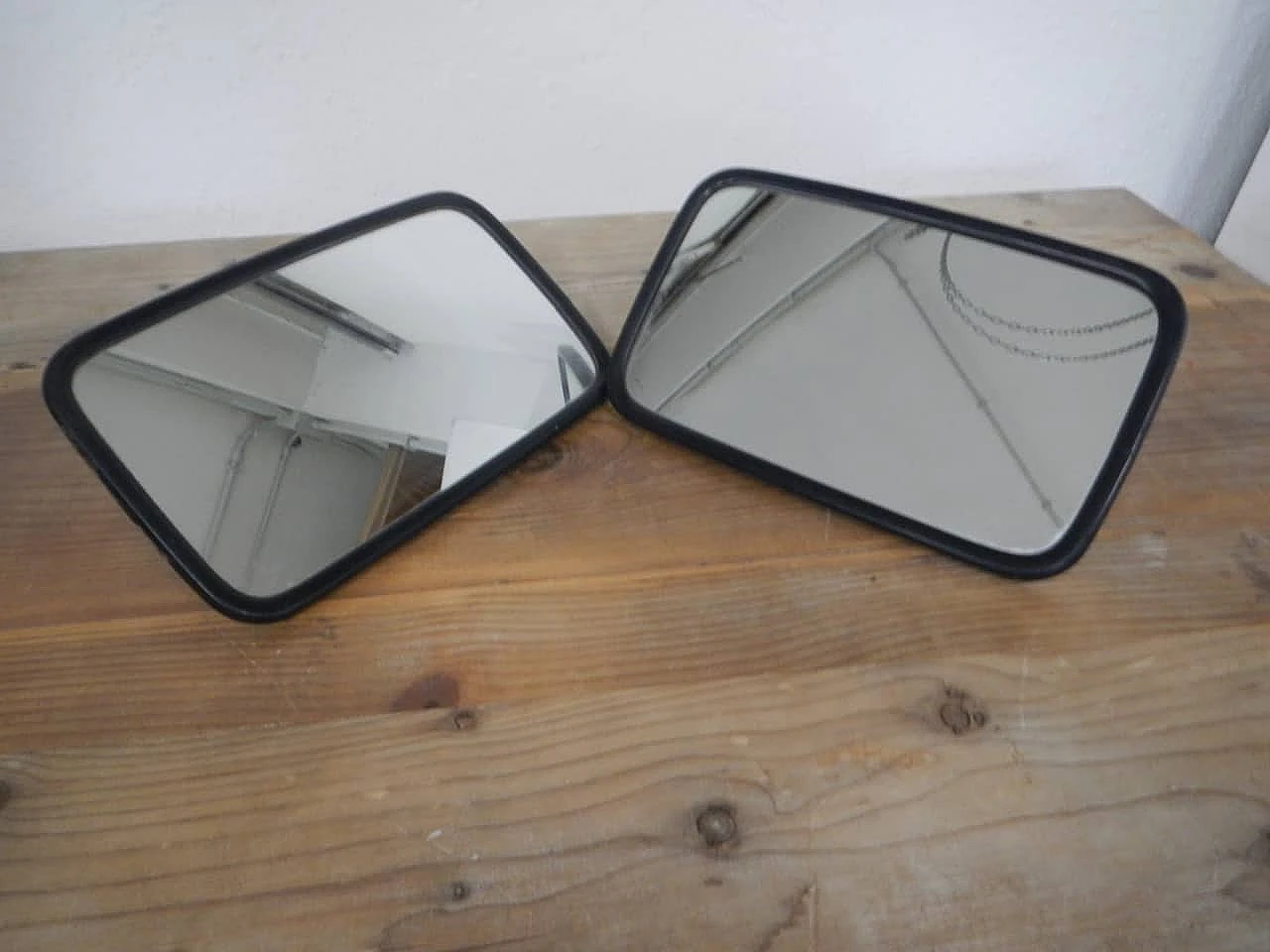 Pair of truck mirrors, 1990s 1