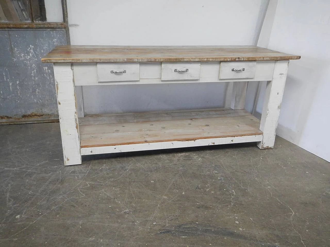 Spruce workbench, 1960s 2