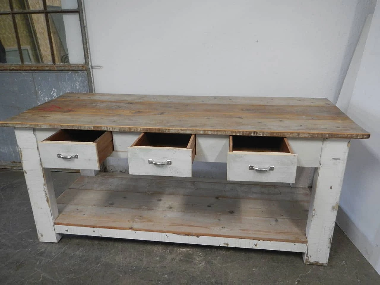 Spruce workbench, 1960s 3