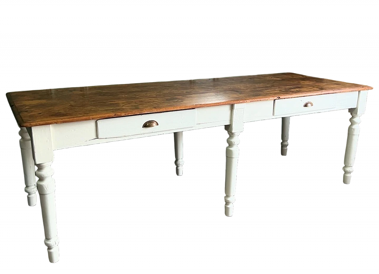 Umbrian fir table, second half of the 19th century 7