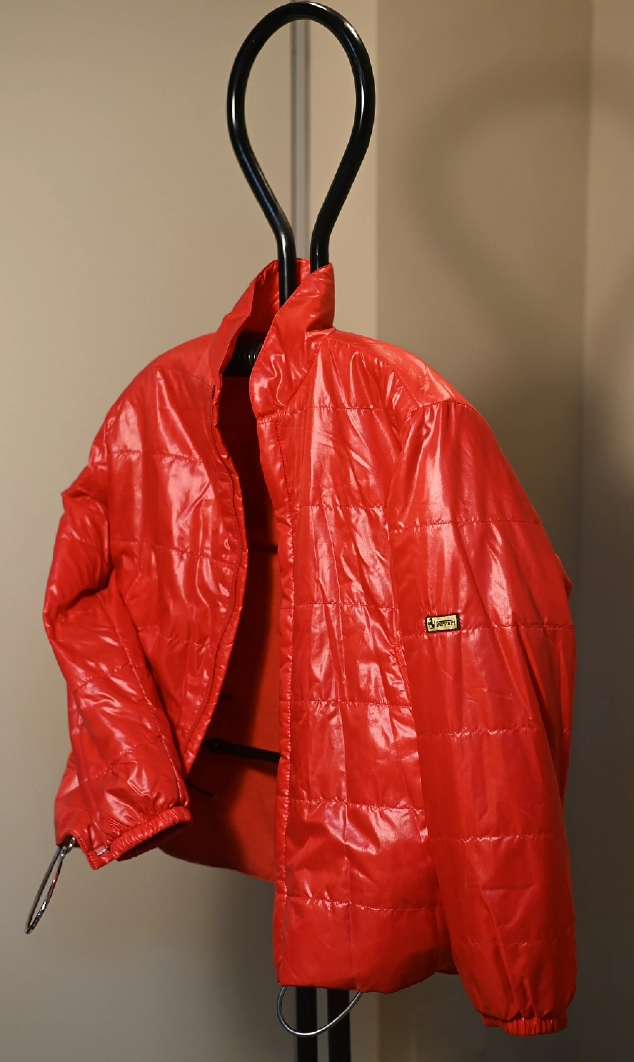 Ferrari 312 T4 quilted down jacket, 1970s 8