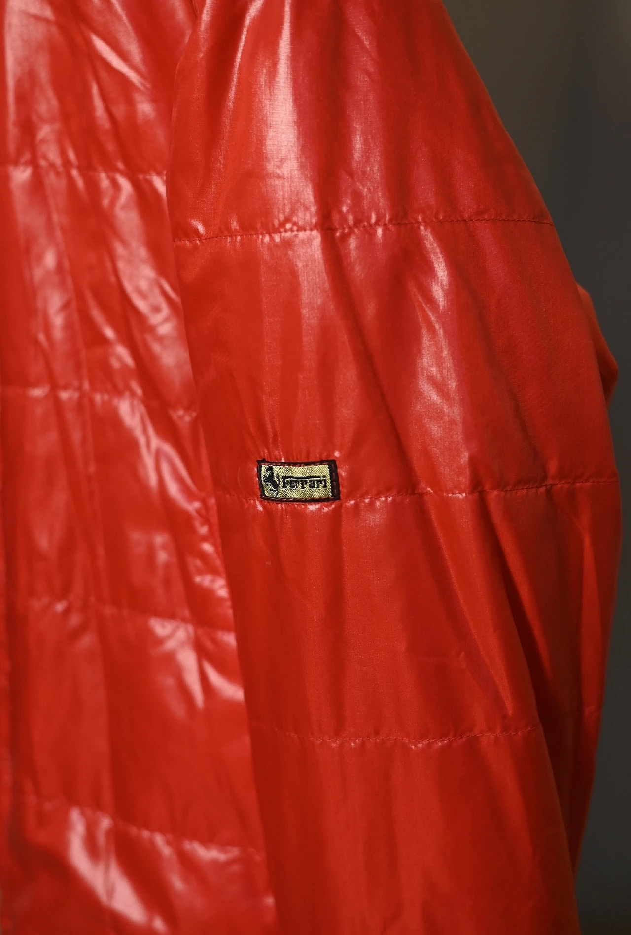 Ferrari 312 T4 quilted down jacket, 1970s 9