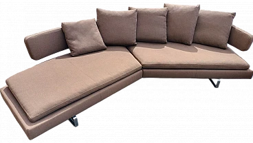 Arne sofa in Maxalto fabric by Antonio Citterio for B&B Italia