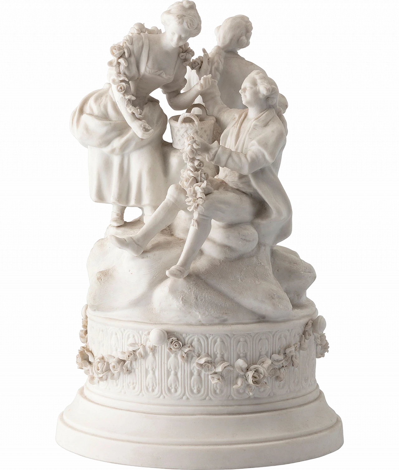 Sevres biscuit sculptural group, 18th century 6